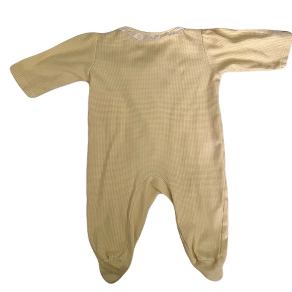 Precious Moments Vintage Yellow Baby Footie Sleeper 6-9M “Busy Little Bee” - Picture 3 of 3